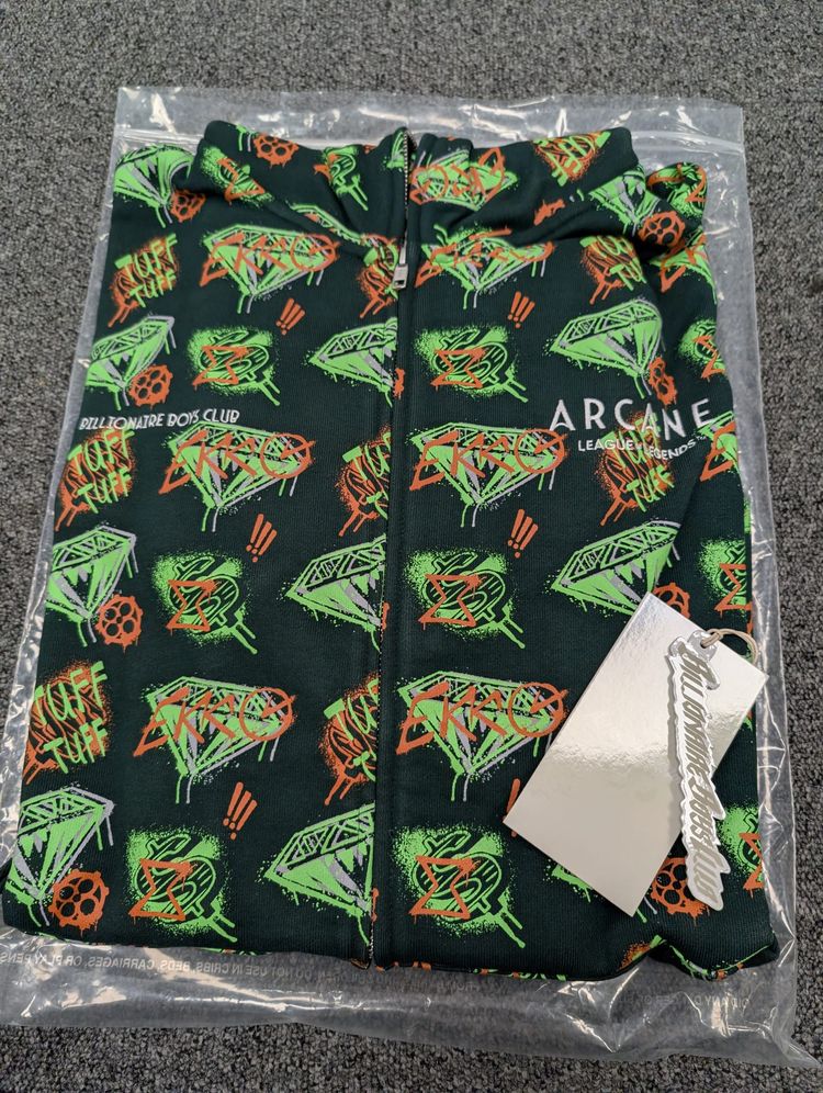 Billionaire Boys Club Arcane D&D Ekko Full Zip Hoodie